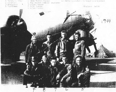 Lt. M. J. Borchert and crew