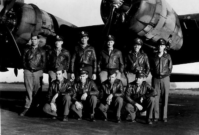 Lt. Elmer Dreyer and crew